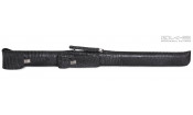 Тубус QK-S Tomahawk 1x1 черный аллигатор