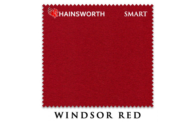 Сукно Hainsworth Smart Snooker 195см Windsor Red