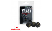 Наклейка для кия Longoni Fuji Black ø13мм Medium 1шт.