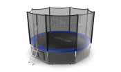 Батут EVO JUMP External 12ft (Blue) + Lower net