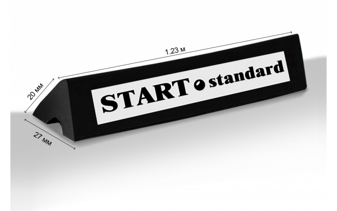 Резина бортовая дл1,23м Пул К55 Start Standard