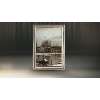 !Рама Тоскана 2050х1450 (Сильвер/Матовый лак)