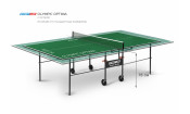 Теннисный стол Start Line Olympic Optima green с сеткой
