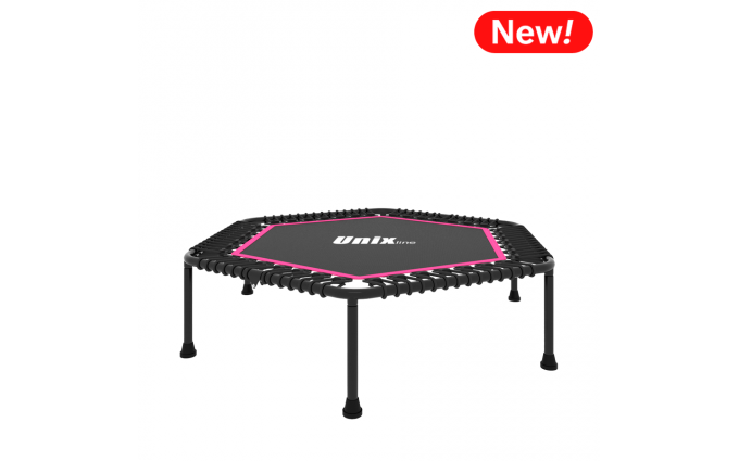 Батут UNIX Line FITNESS Lite Pink (130 cm)