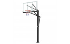 Баскетбольная стойка стационарная UNIX Line B-Stand-TG PRO 72"x42" R45 H230-305 см